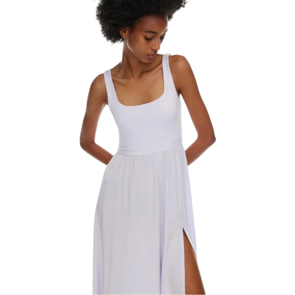 Aritzia Wilfred Market DRESS Cream